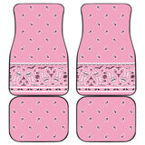 Quad Light Pink Bandana Car - Fancy