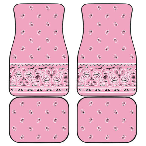 Quad Light Pink Bandana Car - Fancy